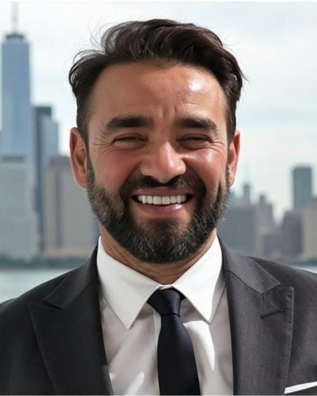 Portrait of Fouad Barhoum, founder of Chase Golden Globe